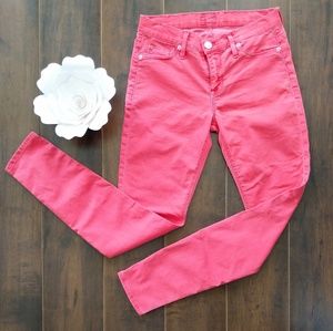 ❗SOLD❗Hudson Watermelon Skinny Jeans 🍉